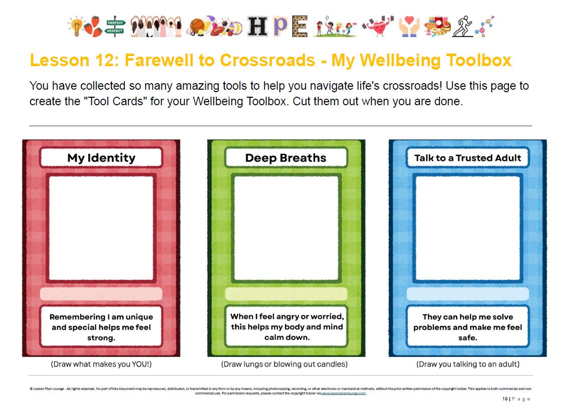 HPE - Personal, social and community health: Lesson Plans (12 lessons) + 1 Summative Assessment + FREE Student Workbook (Year 3-4)