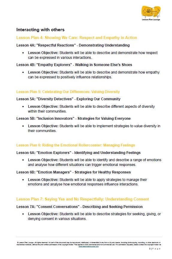 HPE - Personal, social and community health: Lesson Plans (10 Lessons) + 1 Summative Assessment Task + FREE Student Workbook (Year 5)