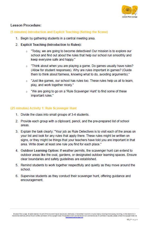 HASS - Civics & Citizenship: Lesson Plans (7 lessons) + 1 Summative Assessment + FREE Student Workbook (Year 3)
