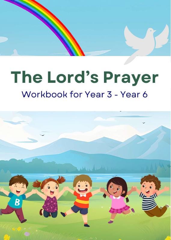 Studies of Religion - The Lord's Prayer: 10 Lesson Plans + 1 Summative Assessment Task + Student Workbook (Year 3 to Year 6)