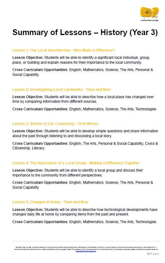 HASS- Geography: Lesson Plans (12 lessons) + 1 Summative Assessment + FREE Student Workbook (Year 2)