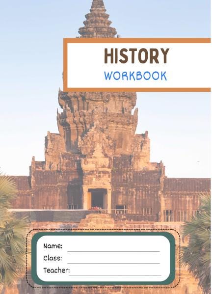 HASS History: 8 Lesson Plans (covering 16 lessons) + 1 Summative Assessment Task + FREE Student WORKBOOK (Year 8)