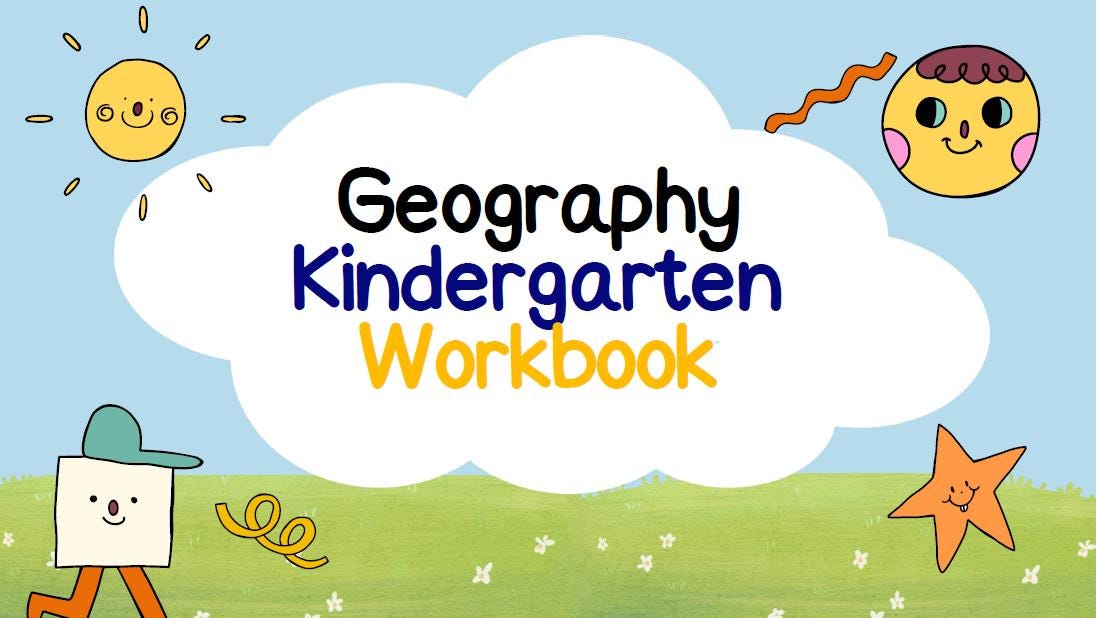 HASS - Geography: 10 lesson plans + 1 summative assessment and FREE Student WORKSHEETS (Kindergarten/ Foundation Year)