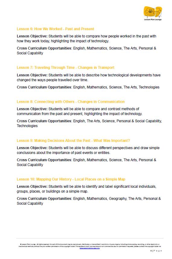 HASS- Geography: Lesson Plans (12 lessons) + 1 Summative Assessment + FREE Student Workbook (Year 2)