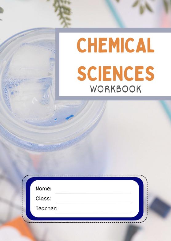Science - Chemical Sciences: Lesson Plans (10 lessons) + 1 Summative Assessment + FREE Student Workbook (Year 5)