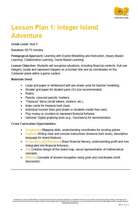 Mathematics - NUMBER: Lesson Plans, covering 20+ lessons, Summative Assessment Task + FREE Student Workbook (Year 6)