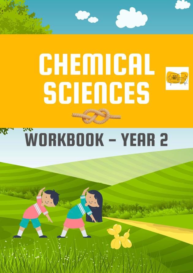 Science - Chemical Sciences: Lesson Plans (10 lessons) + 1 Summative Assessment + FREE Student Workbook (Year 2)