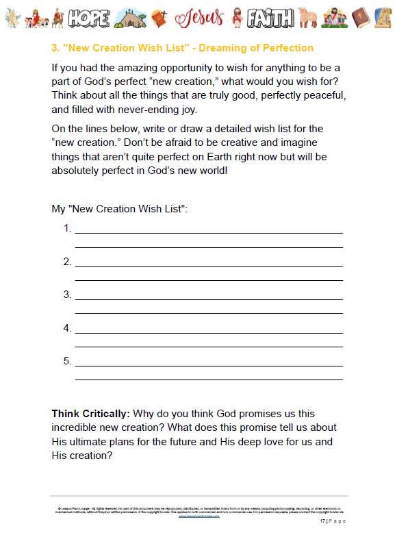 Studies of Religion - Introduction to Eschatology: 10 Lesson Plans + Marking Rubric for lesson 10 (Year 3 to Year 6)