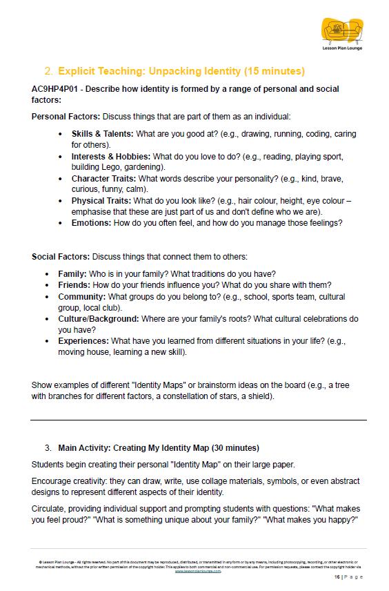 HPE - Personal, social and community health: Lesson Plans (12 lessons) + 1 Summative Assessment + FREE Student Workbook (Year 3-4)