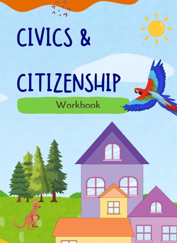 HASS - Civics & Citizenship: Lesson Plans (7 lessons) + 1 Summative Assessment + FREE Student Workbook (Year 3)
