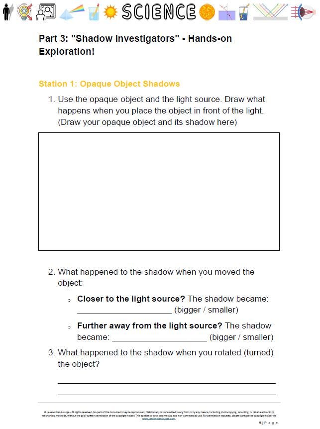 Science - Physical Sciences: Lesson Plans (10 lessons) + 1 Summative Assessment + FREE Student Workbook (Year 5)