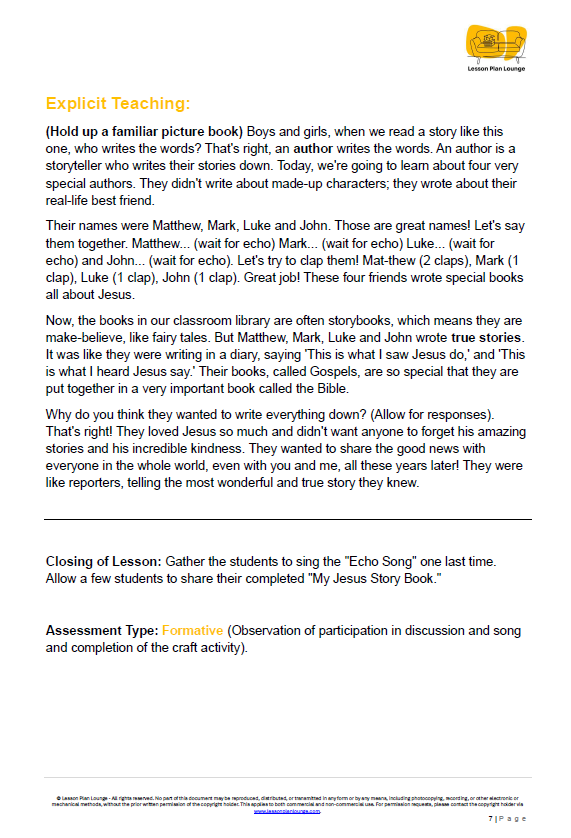 Studies of Religion - Journeys with Jesus and His Friends - Kindergarten/ Year 1/ Year 2