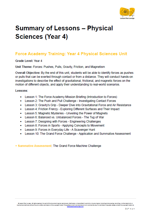 Year 4 Science Bundle: Superheroes, Ecosystems & Force Academies + Student Workbooks included (Units 1-4) - Year 4