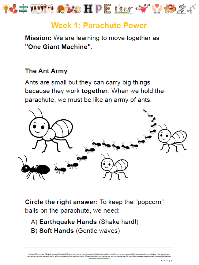 HPE - Unit 2: The Friendship Games - LESSON PLANS + Student Workbook - Year 1 & 2