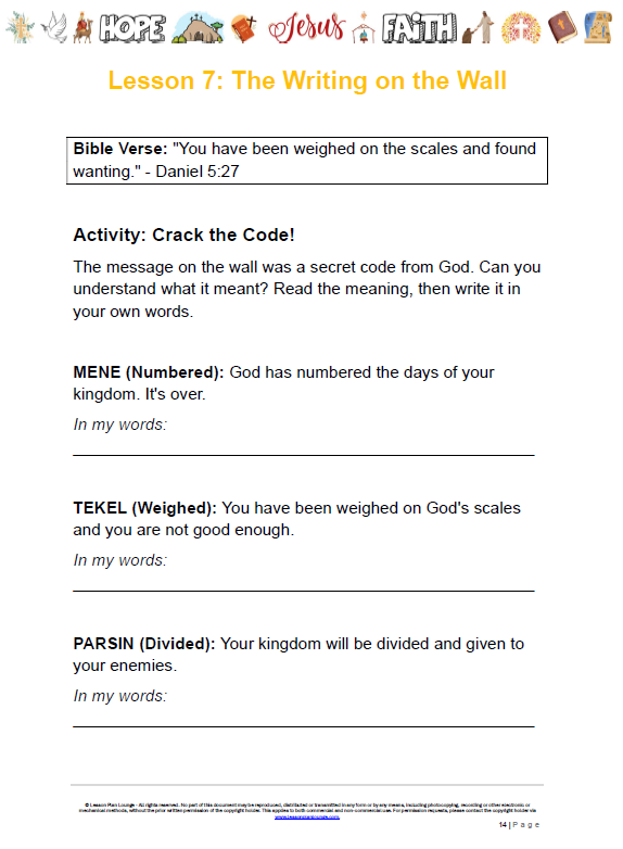 Studies of Religion - The Book of Daniel: Courage in the Kingdom + FREE Student Workbook - Year 3 to Year 6