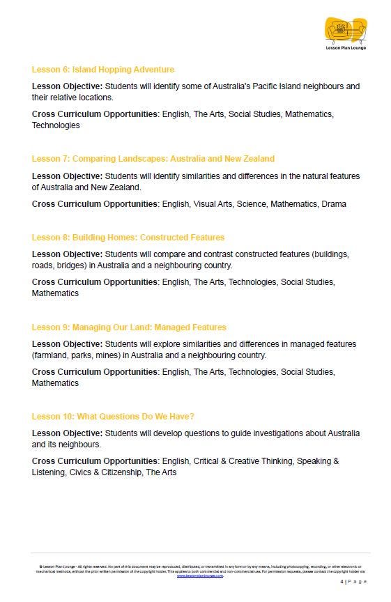 HASS - Geography: Lesson Plans (15 lessons) + 1 Summative Assessment + FREE Student Workbook (Year 3)