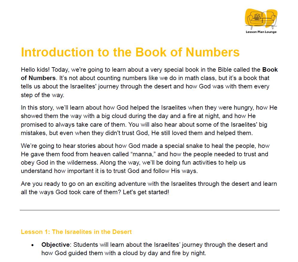Studies of Religion - Introduction to Numbers: 10 Lesson Plans + 1 Summative Assessment Task (Kindergarten to Year 2)