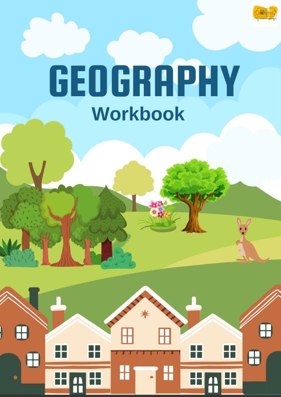 HASS - Geography: Lesson Plans (15 lessons) + 1 Summative Assessment + FREE Student Workbook (Year 3)