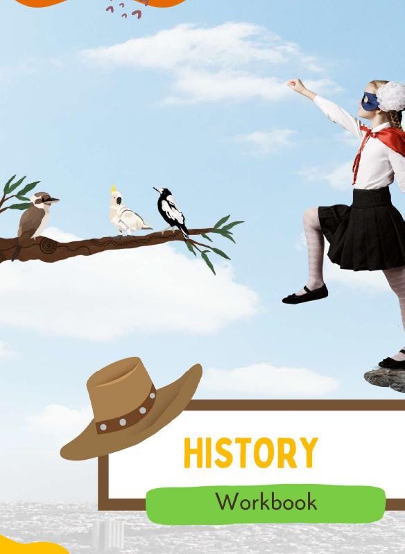 HASS- Geography: Lesson Plans (12 lessons) + 1 Summative Assessment + FREE Student Workbook (Year 2)