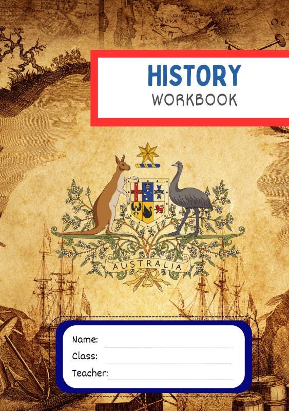 HASS - History: 10 Lesson Plans + 1 Summative Assessment and FREE Student Workbook (Year 4)
