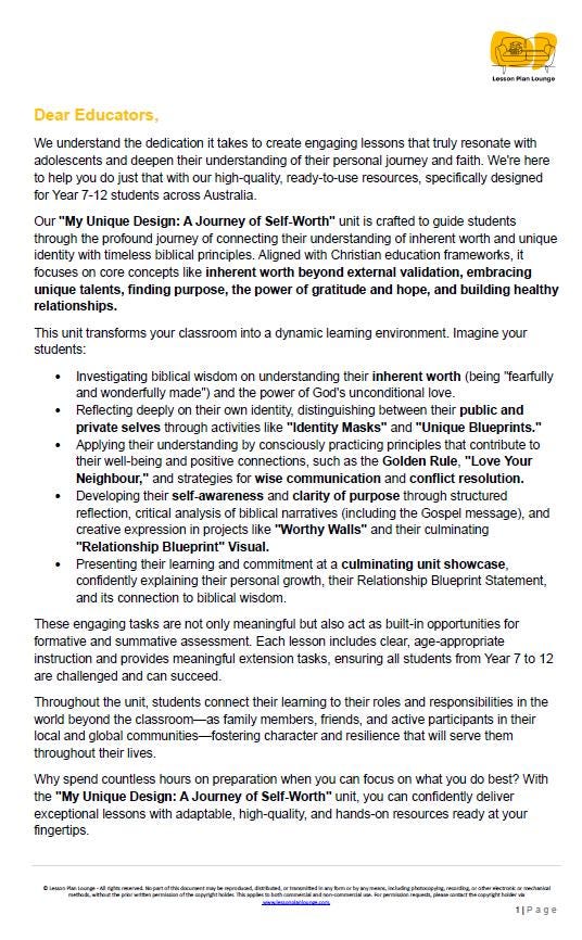 Studies of Religion - Relationships & Empathy Navigating Social Dynamics: 10 Lesson Plans + Summative Assessment + FREE WORKBOOK (Year 7-12)