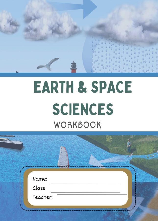 Science - Earth & Space Sciences: 10 Lesson Plans + 1 Summative Assessment and FREE Student WORKBOOK (Year 4)