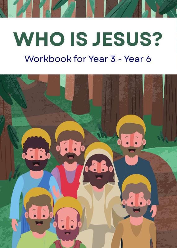 Studies of Religion - Who is Jesus: 10 Lesson Plans + 1 Summative Assessment Task + Student Workbook (Year 3 - Year 6)