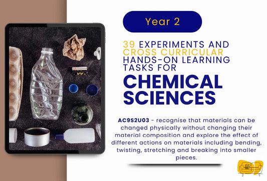 Chemical Sciences: 39 Hands-On Learning Tasks & Experiments (Year 2)