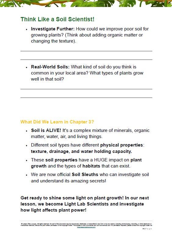 Science - Biological Sciences: 10 Lesson Plans, covering up to 20 lessons + 1 Summative Assessment and FREE Student Workbook (Year 6)