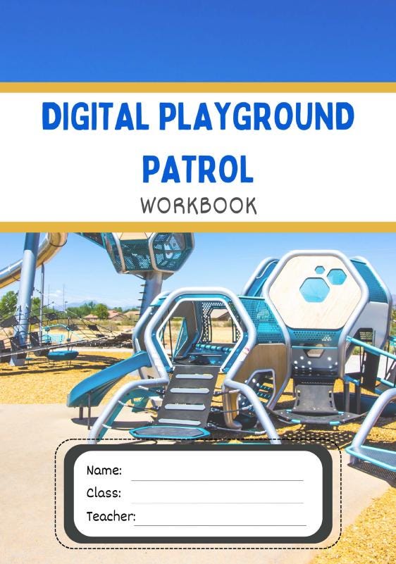 Digital Technologies - Digital Playground Patrol: 10 Lesson Plans + 1 Summative Assessment and FREE Student WORKBOOK (Year 5 - 6)