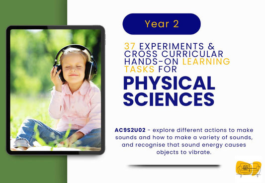 Physical Sciences: 37 Hands-On Learning Tasks & Experiments (Year 2)
