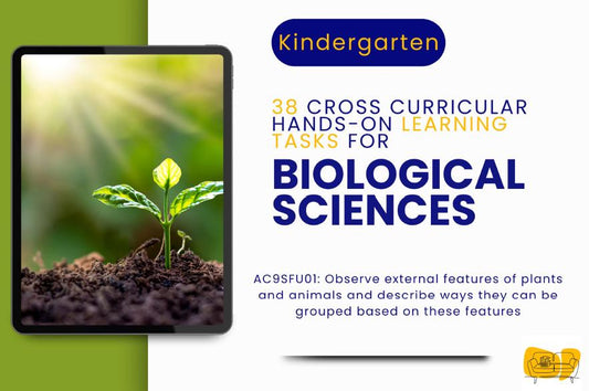 Biological Sciences: 38 Hands-On Learning Tasks & Experiments (Kindergarten)