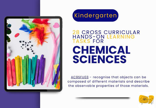 Chemical Sciences: 28 Hands-On Learning Tasks & Experiments (Kindergarten)