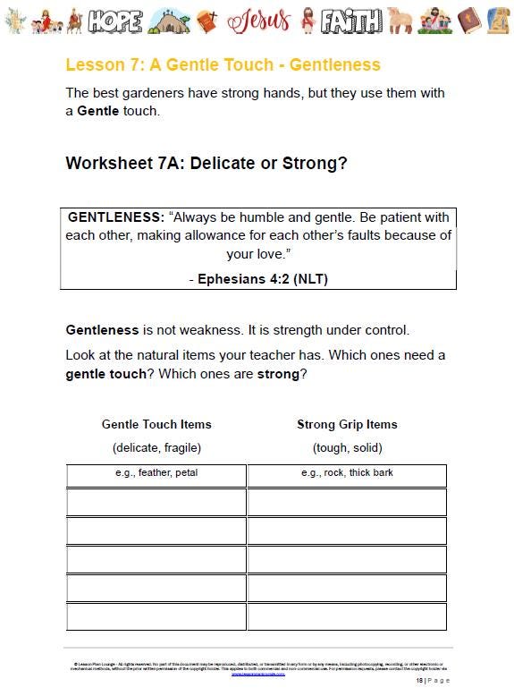 Studies of Religion - The Fruits of the Spirit (Discipleship): 10 Lesson Plans + Summative Assessment and FREE Student WORKBOOK (Year 3-6)