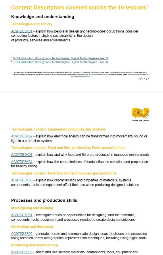 Design Technologies- The Future Farm Challenge: Lesson Plans (10 Lessons) + 1 Summative Assessment Task + FREE Student Design Portfolio Workbook (Year 5)