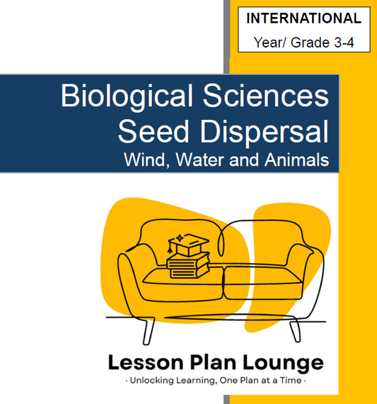 Biological Sciences - Seed Dispersal Wind, Water and Animal Transport - Year/ Grade 3-4