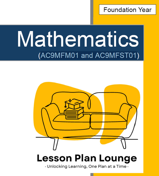 Lesson Plan Lounge - Lesson Plans Mathematics – Number, Algebra, Measurement, Space, Statistics - Foundation Year/ Prep Year/ Kindergarten