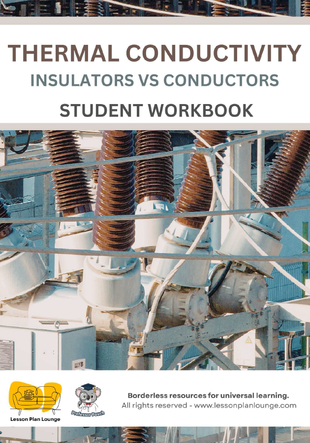 Lesson Plan Lounge - Lesson Plans Physics and Chemistry – Thermal Conductivity Insulators vs Conductors – Year/ Grade 3-6