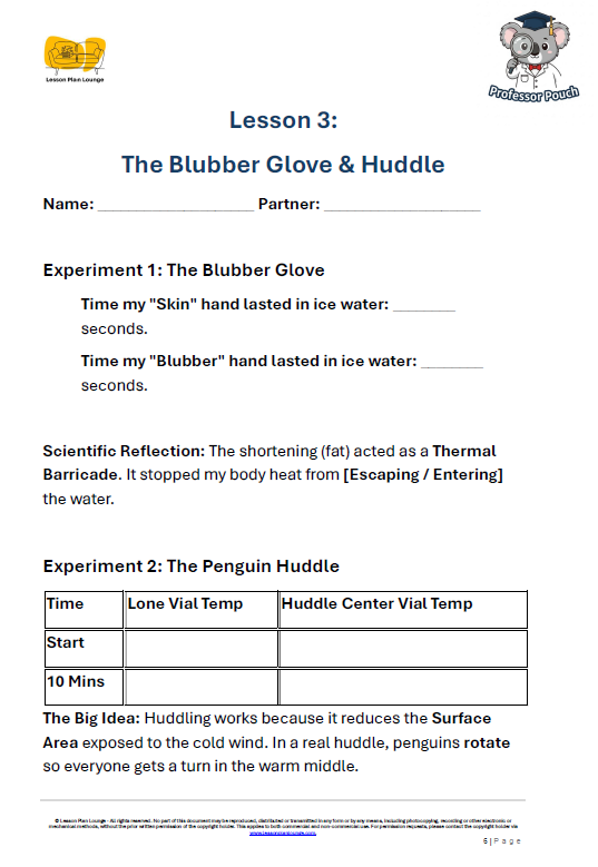 Lesson Plan Lounge - Lesson Plans Physics and Chemistry – Thermal Conductivity Insulators vs Conductors – Year/ Grade 3-6