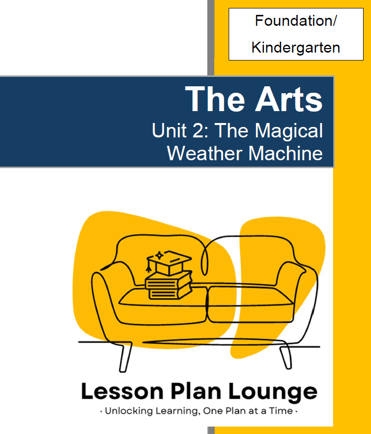 Lesson Plan Lounge - Lesson Plans The Arts Curriculum – Music, Drama, Visual Arts, Dance and Media Arts – Foundation Year/ Kindergarten/ Prep Year