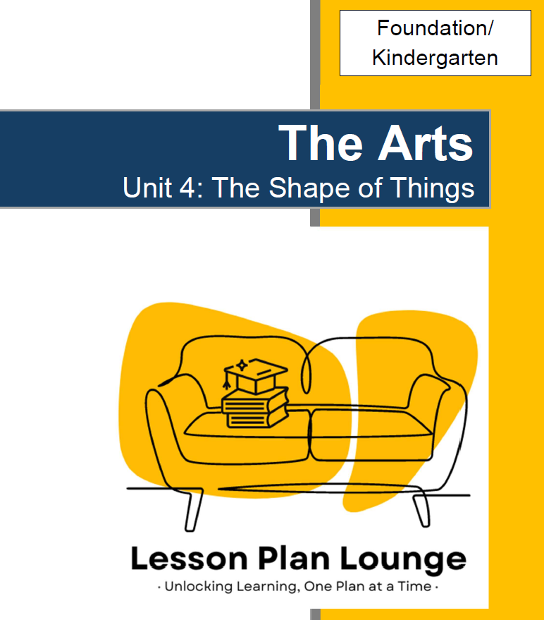 Lesson Plan Lounge - Lesson Plans The Arts Curriculum – Music, Drama, Visual Arts, Dance and Media Arts – Foundation Year/ Kindergarten/ Prep Year