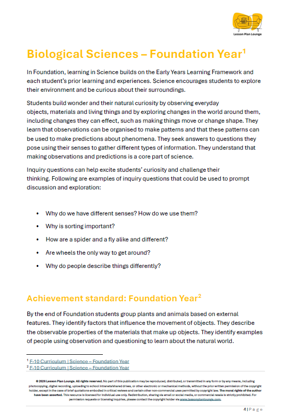 Ready to download, fully version 9 compliant Australian Curriculum Lesson Plans. Reclaim your time and go back at what you are doing best, teaching! Lesson Plan Lounge Education Resources.