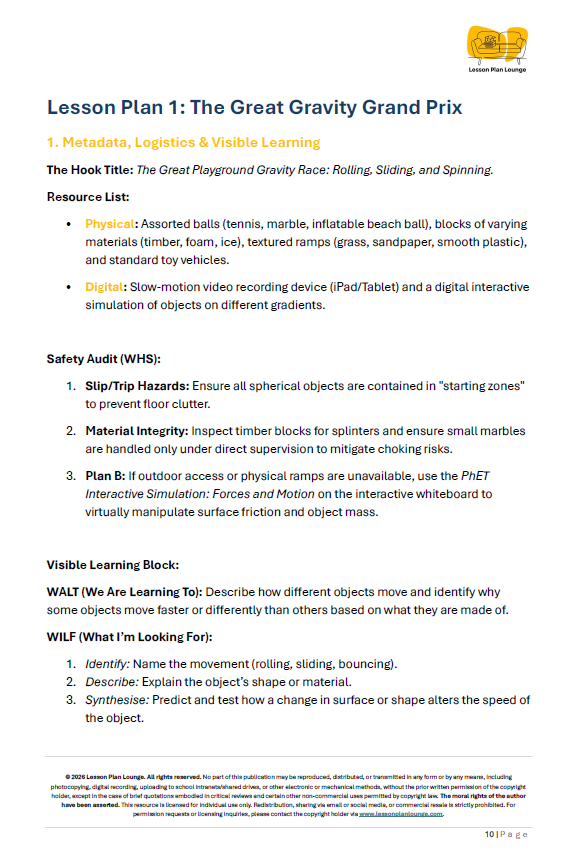 Ready to download, fully version 9 compliant Australian Curriculum Lesson Plans. Reclaim your time and go back at what you are doing best, teaching! Lesson Plan Lounge Education Resources.
