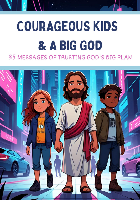 35 Short School Assembly Devotions - Courageous Kids & a Big God - Primary Education