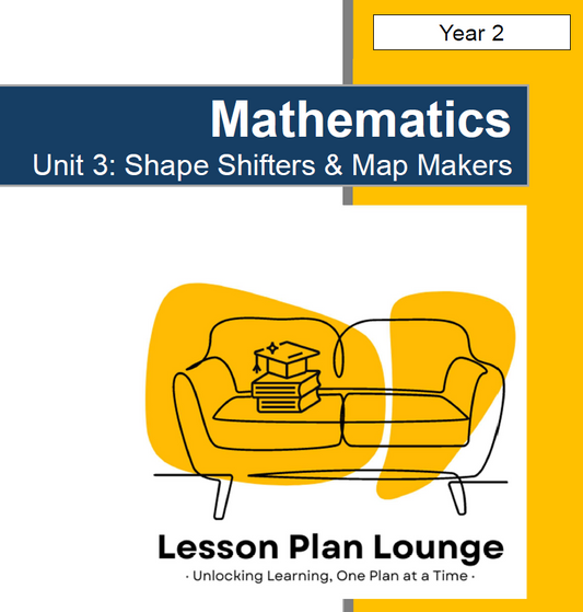 Mathematics - Unit 3: Shape Shifters & Map Makers - LESSON PLANS - Year 2