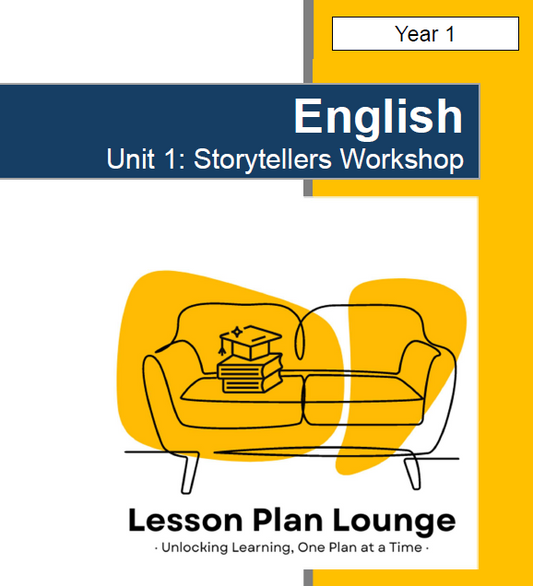 Year 1 English Bundle: Unleash the Storyteller, Poet & Researcher (Units 1-4) - Year 1