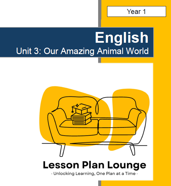 Year 1 English Bundle: Unleash the Storyteller, Poet & Researcher (Units 1-4) - Year 1