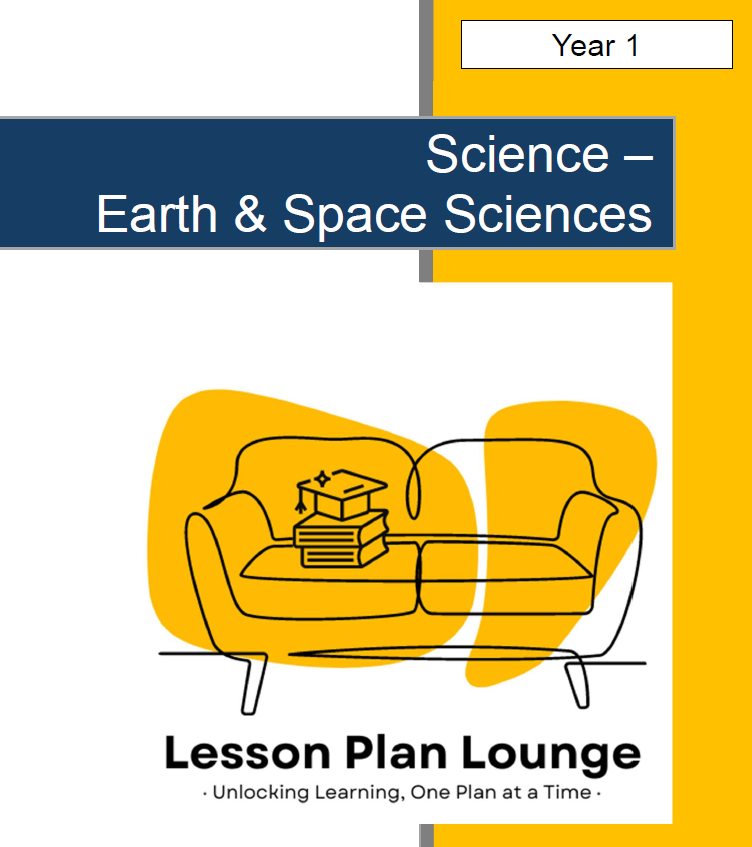 Year 1 Science Bundle: Living Worlds, Earthly Cycles & Invisible Forces + Student Worksheets (Biological, Earth & Physical Sciences) - Year 1