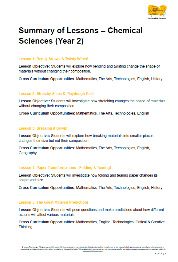 Year 2 Science Bundle: Material Masters, Space Explorers & Sound Engineers + Student Workbooks included(Chemical, Earth & Physical Sciences) - Year 2