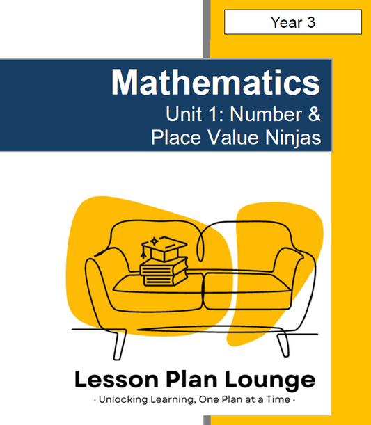 Year 3 Mathematics Bundle: Ninjas, Detectives & Champions (Units 1-4) - Year 3